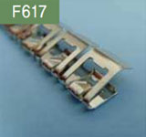 F617 핑거스트립 가스켓 형상