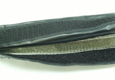 RF/EMI Shielding Cable Jacket - Velcro fastening