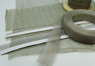 EMI shielding knitted wire mesh tape