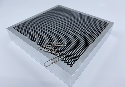EMI shielding honeycomb vent for 5G band
